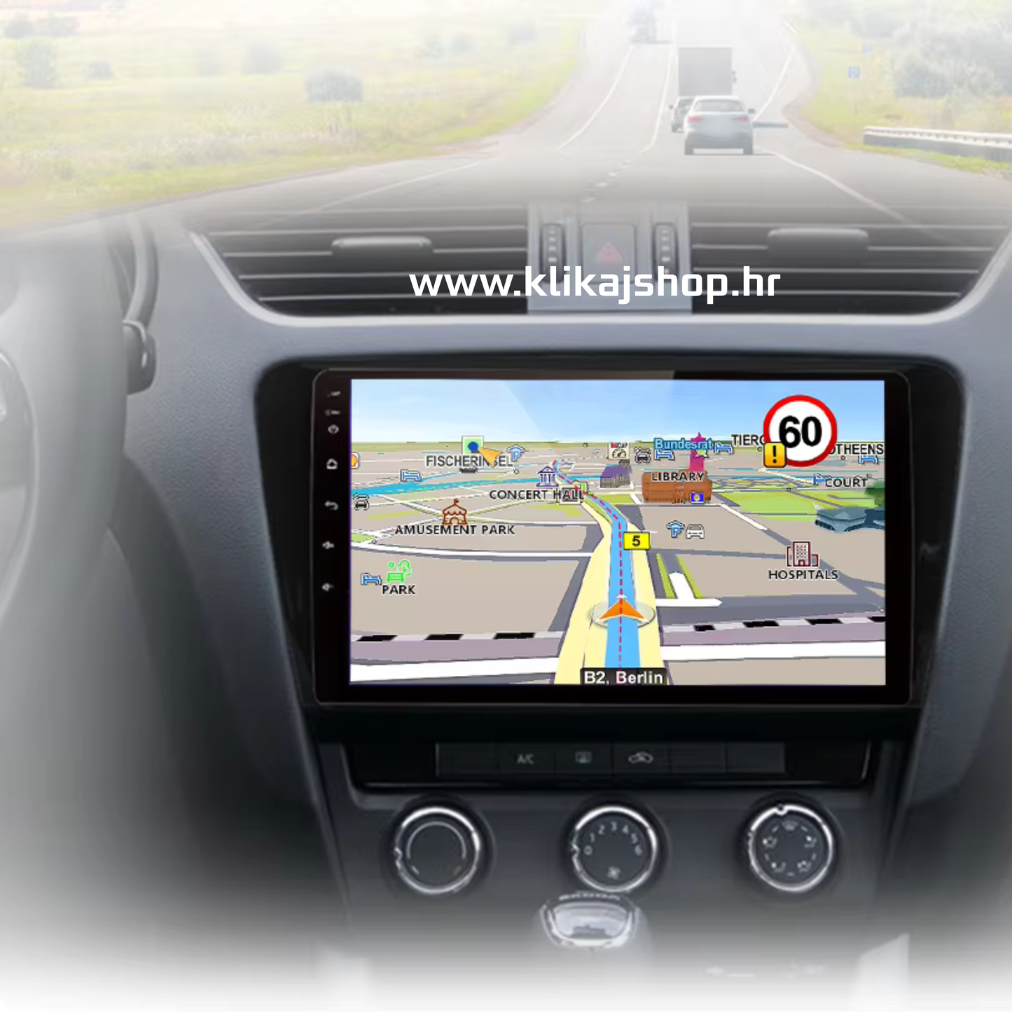 ŠKODA OCTAVIO RADIO SA EKRANOM