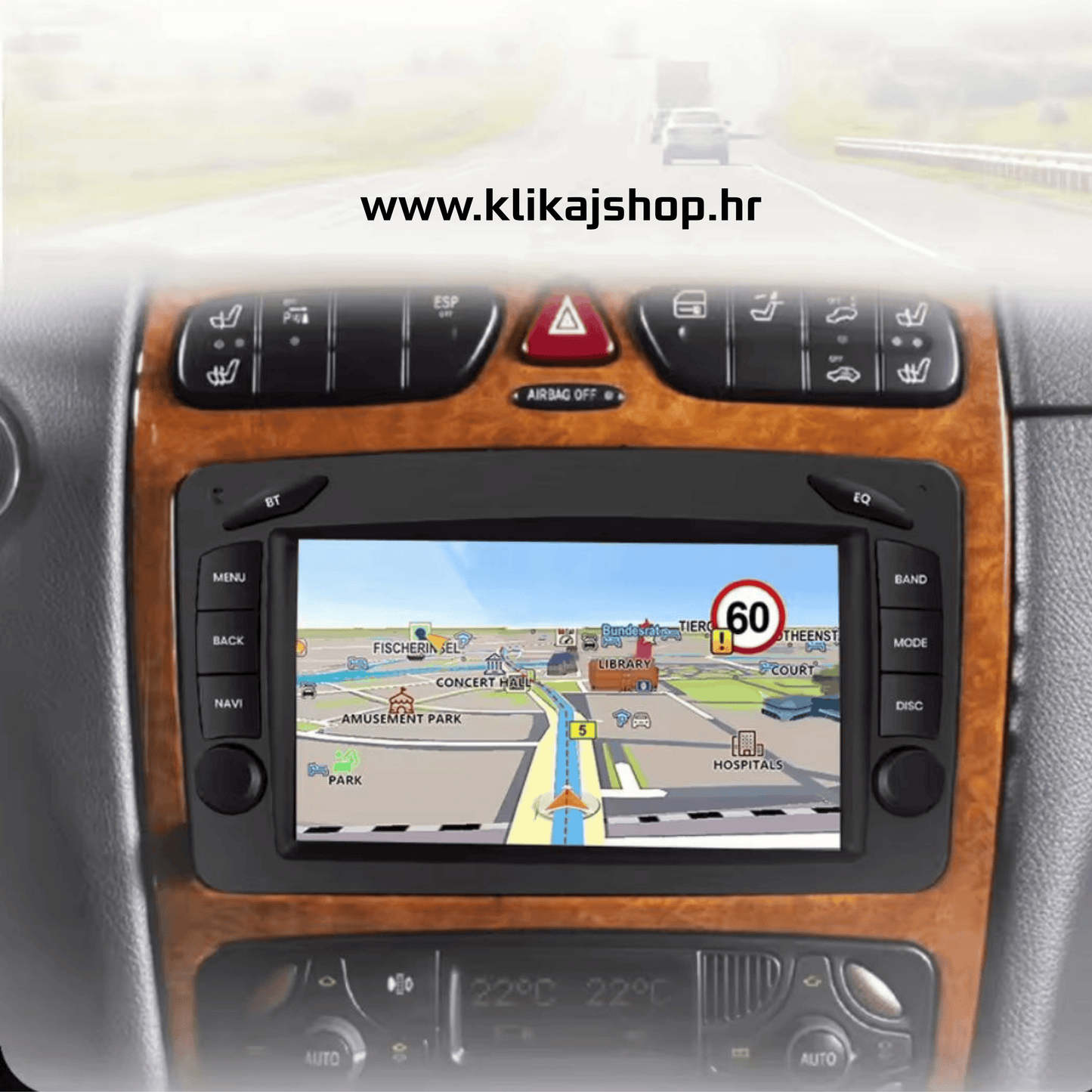 mercedes c klasa navigacija 
