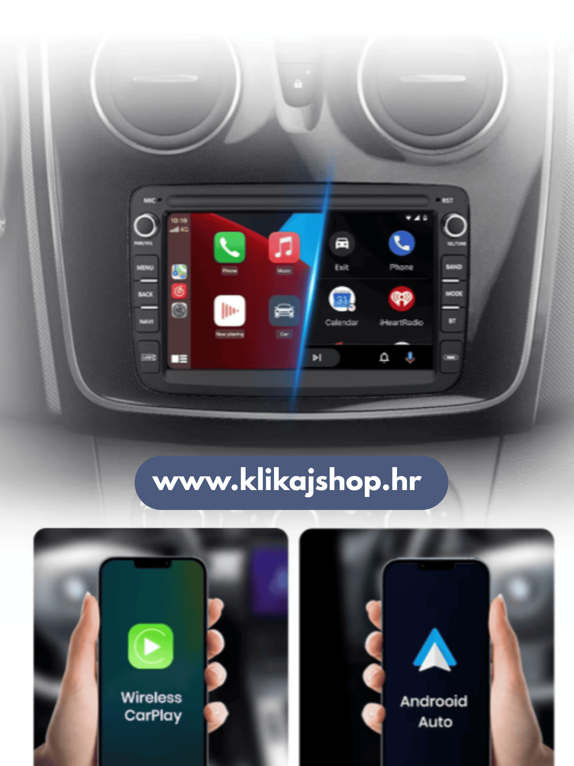 dacia dokker bluetooth radio 