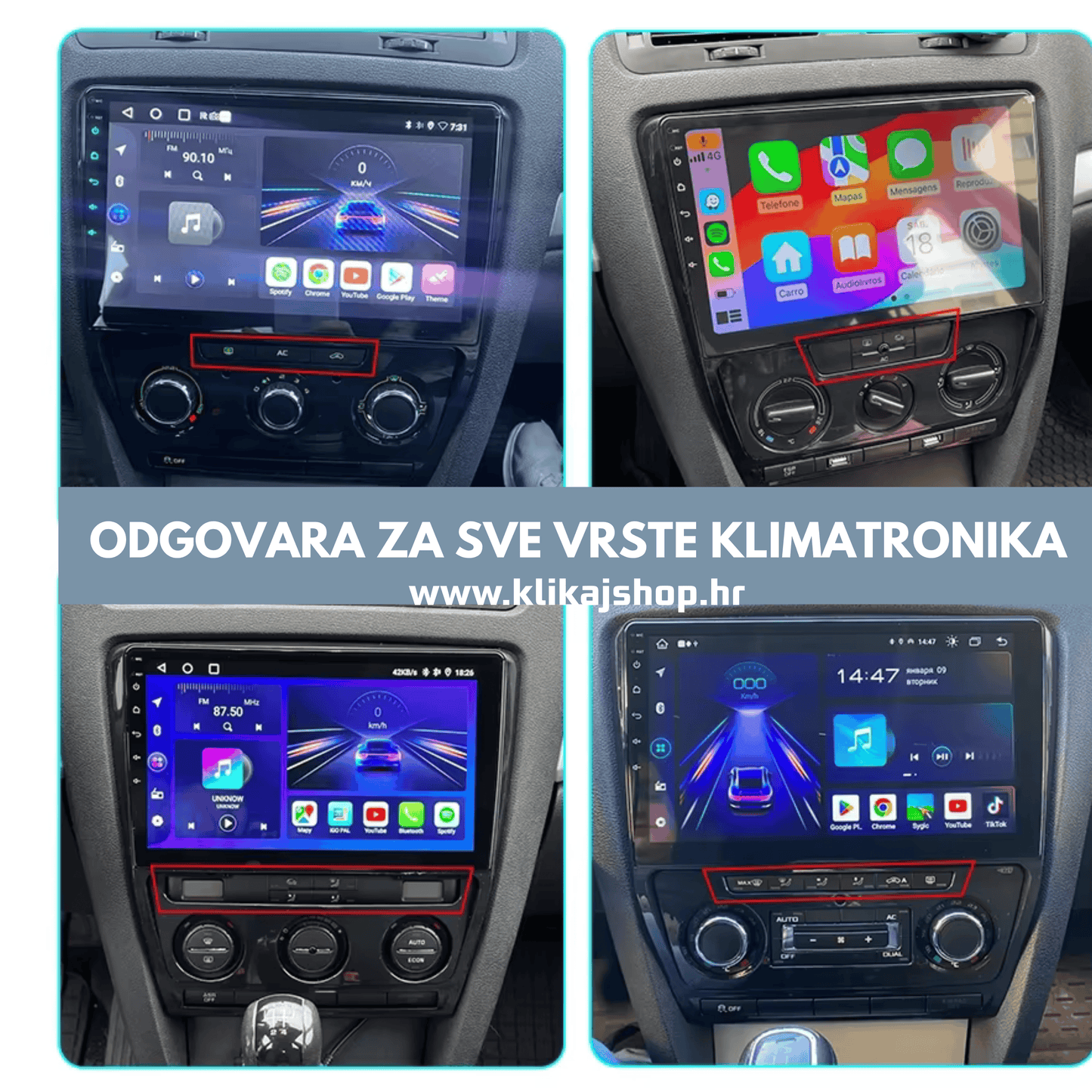 ŠKODA OCTAVIO RADIO SA EKRANOM 