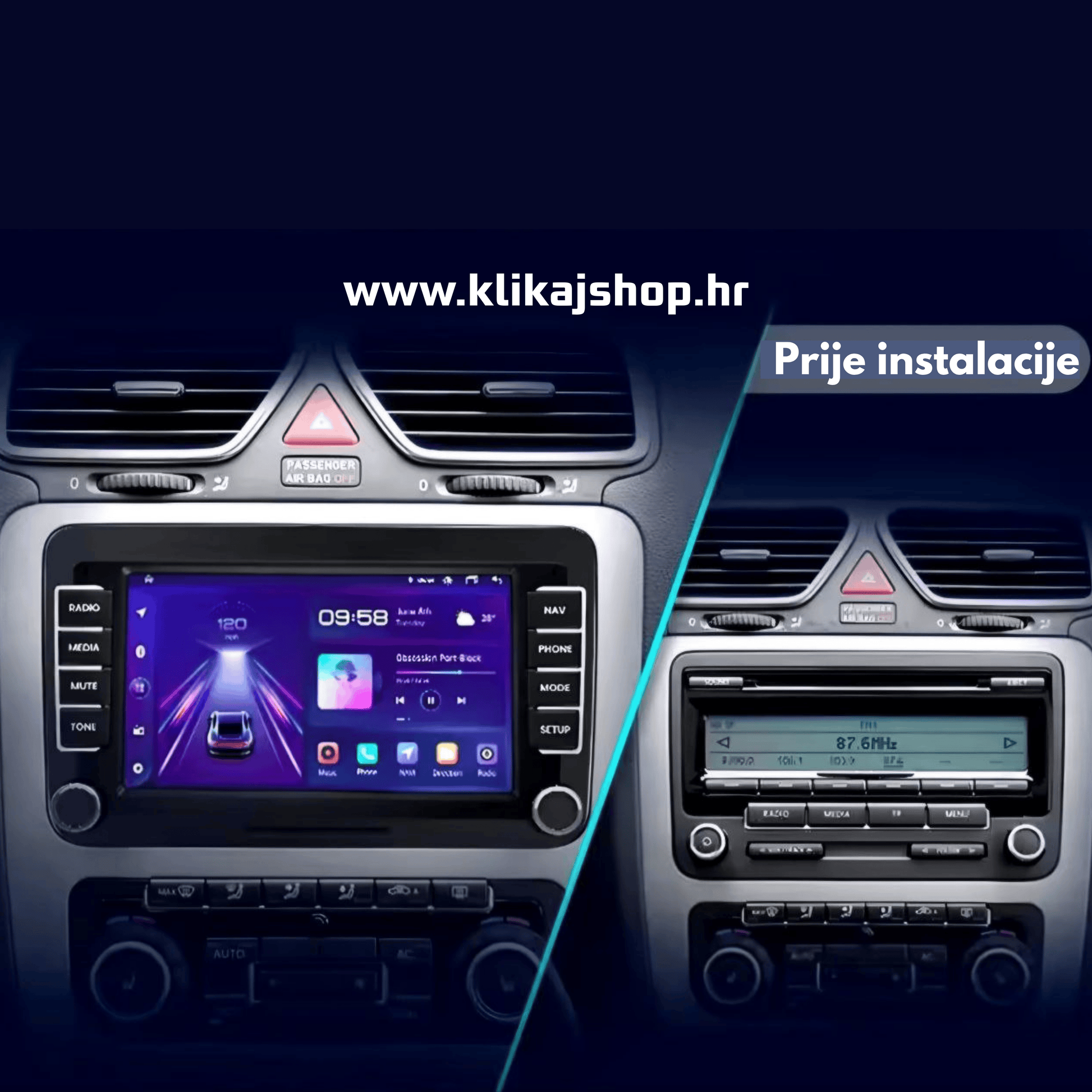 CADDY NAVIGACIJA