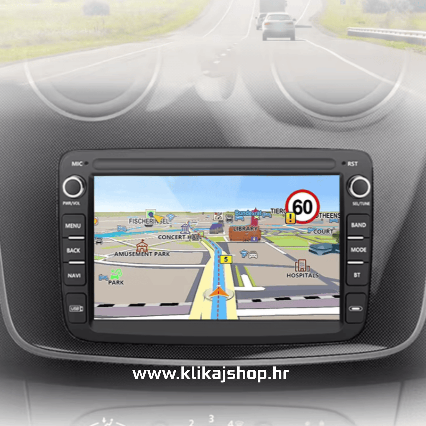 dacia sandero bluetooth radio 