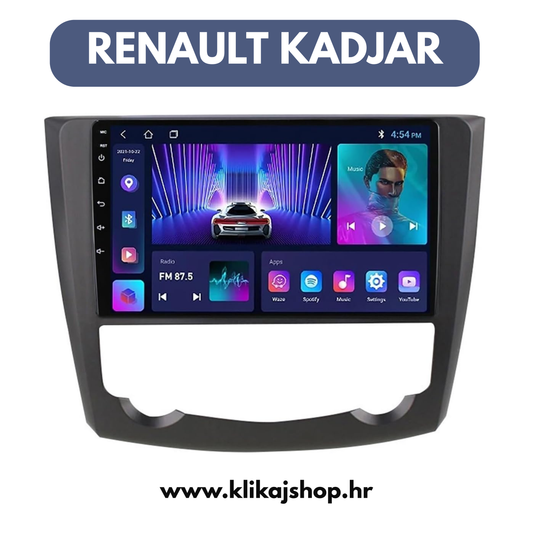 Renault Kadjar  android auto radio, navigacija, parking kamera, car play
