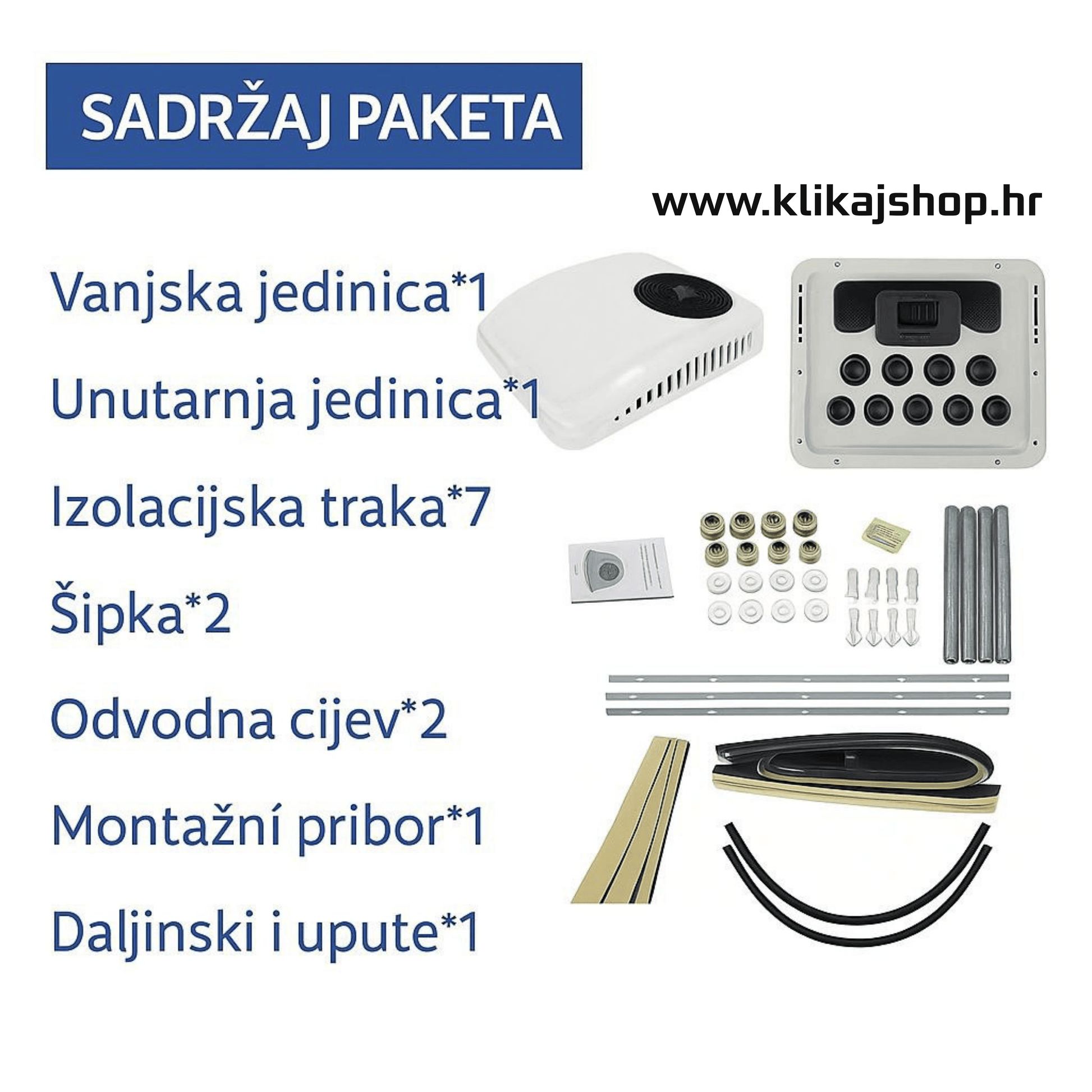 klima za kombajn
