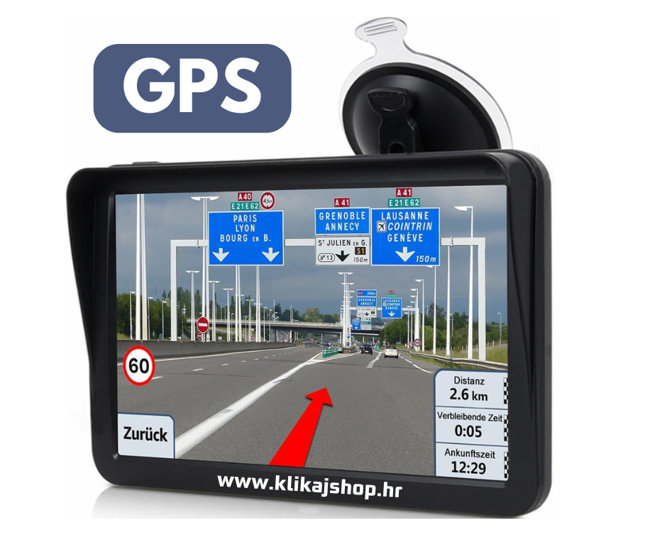 GPS NAVIGACIJA 7", AUTO-KAMION, iGO, 2025